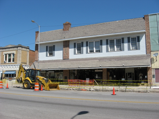 North Manchester Streetscape Project, 2012, Main Street, North Side