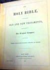 Daniel Marshall's Family Bible