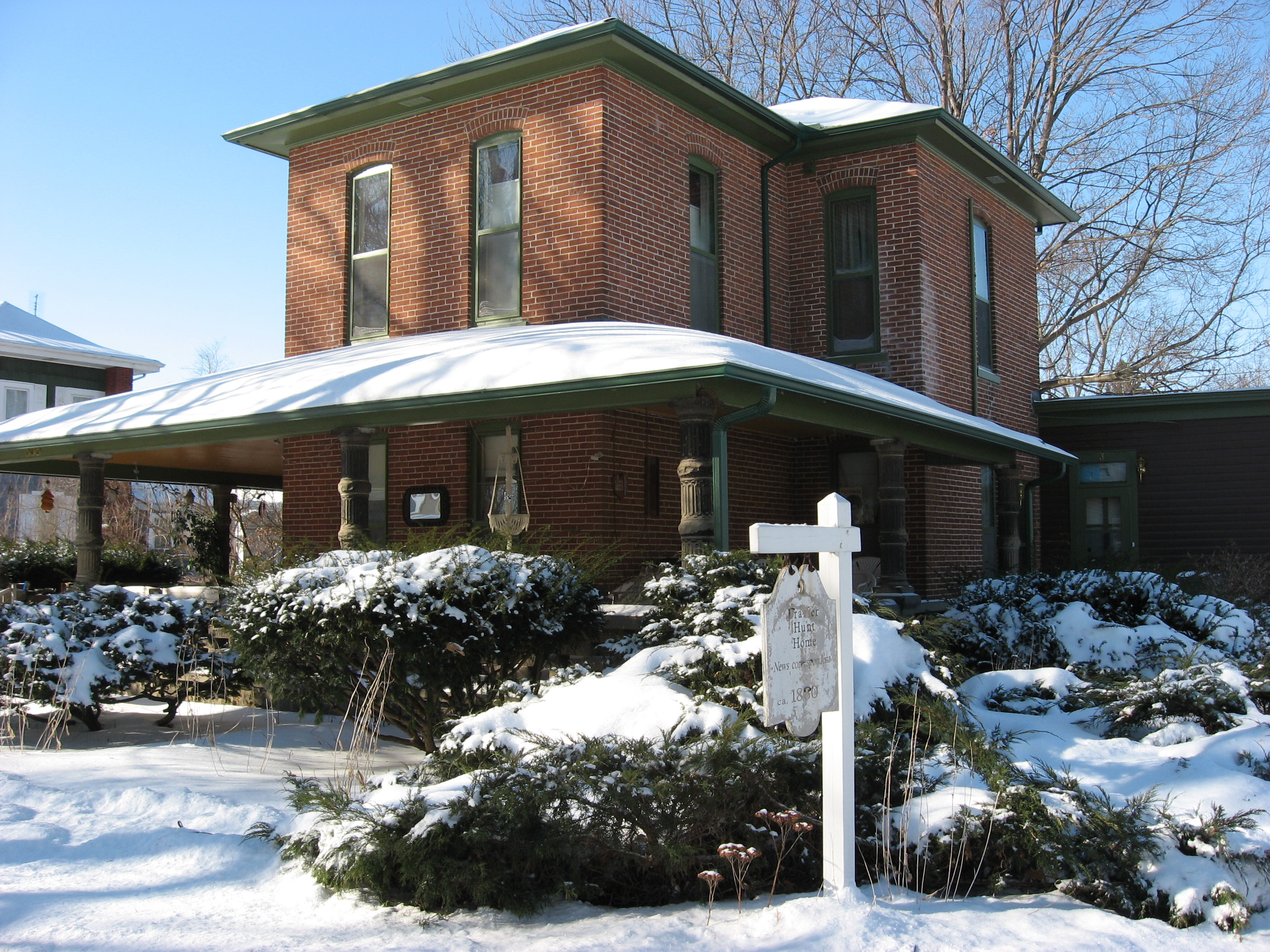 The Mathews House on Mill Street; former home of Frazier Hunt