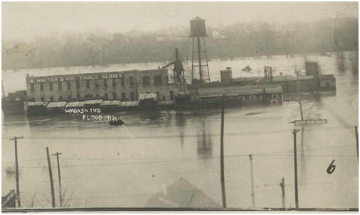 1913 Flood in Wabash