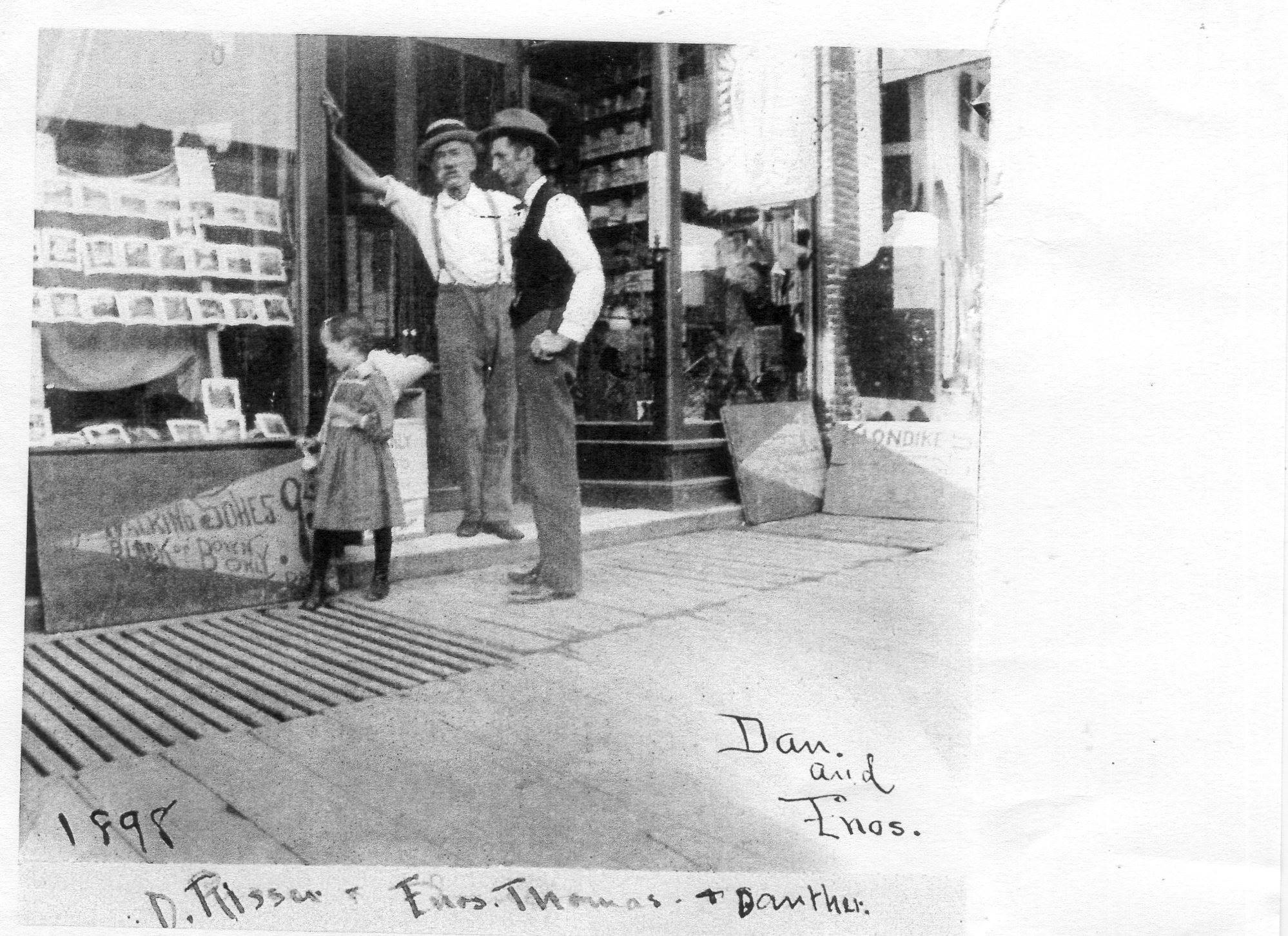 Ebbinghous Store, 135 E Main ca 1898; Risser-Thomas