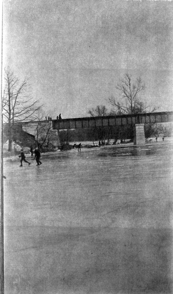 Ice Skating on the Eel River