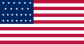 U.S. Flag, 1836-1837, 25 Stars