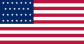 U.S. Flag, 1845-1846, 27 Stars