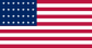 U.S. Flag, 1846-1847, 28 Stars