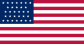 U.S. Flag, 1851-1858, 31 Stars