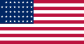 U.S. Flag, 1867-1877, 37 Stars
