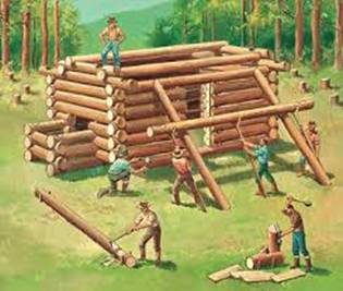 Early Log Cabin Construction