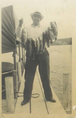 Tom Peabody and his Impressive String of Fish